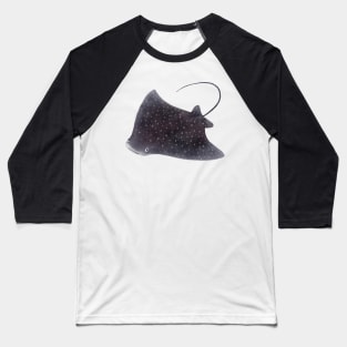 Spotted Eagle Ray Baseball T-Shirt